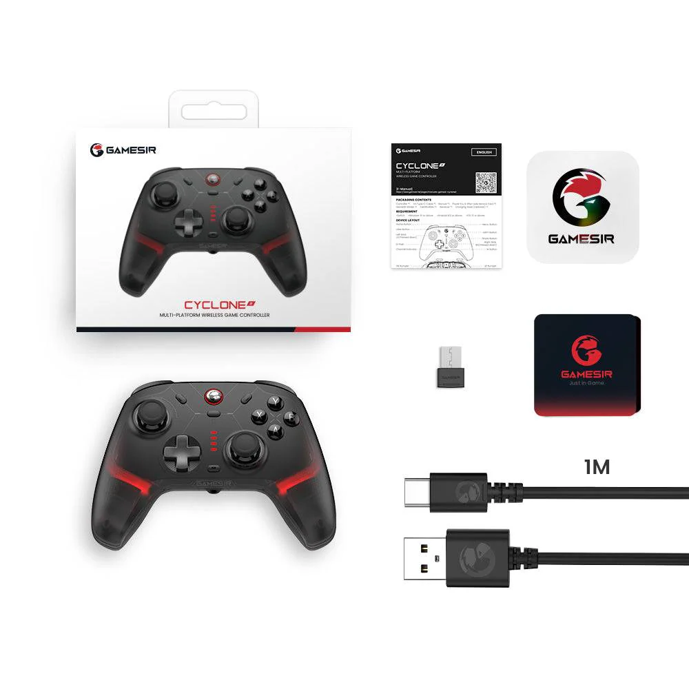 GameSir Cyclone 2 Multiplatform Controller - Shadow Black - Image 7