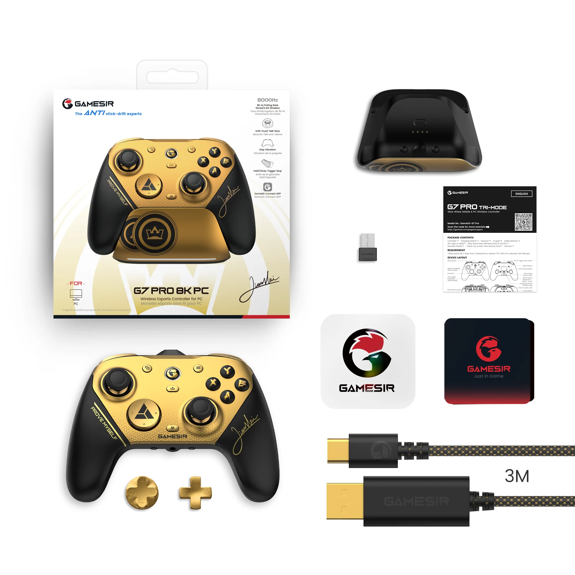 GameSir G7 Pro 8K PC-Champion Edition. Esports Controller for PC - Image 6