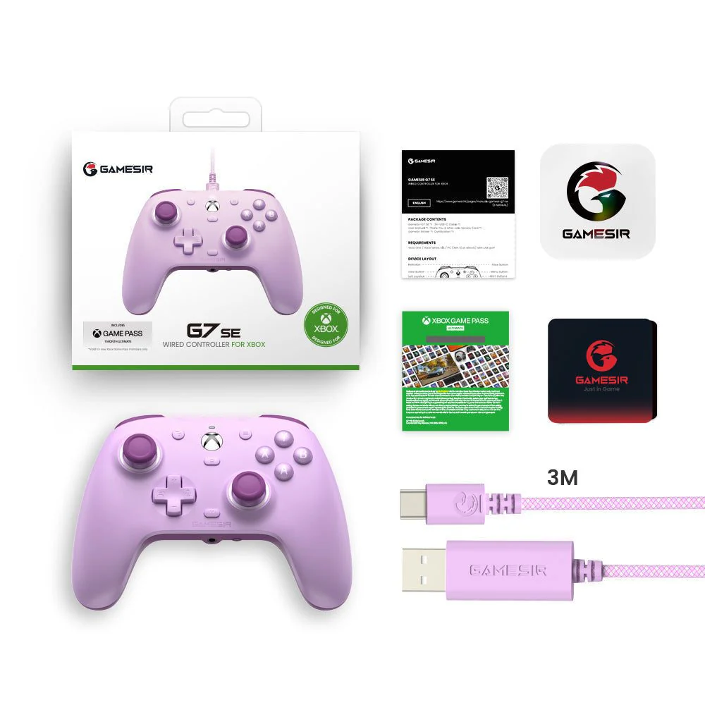 GameSir G7 SE Xbox Wired Controller - Radiant Purple - Image 6
