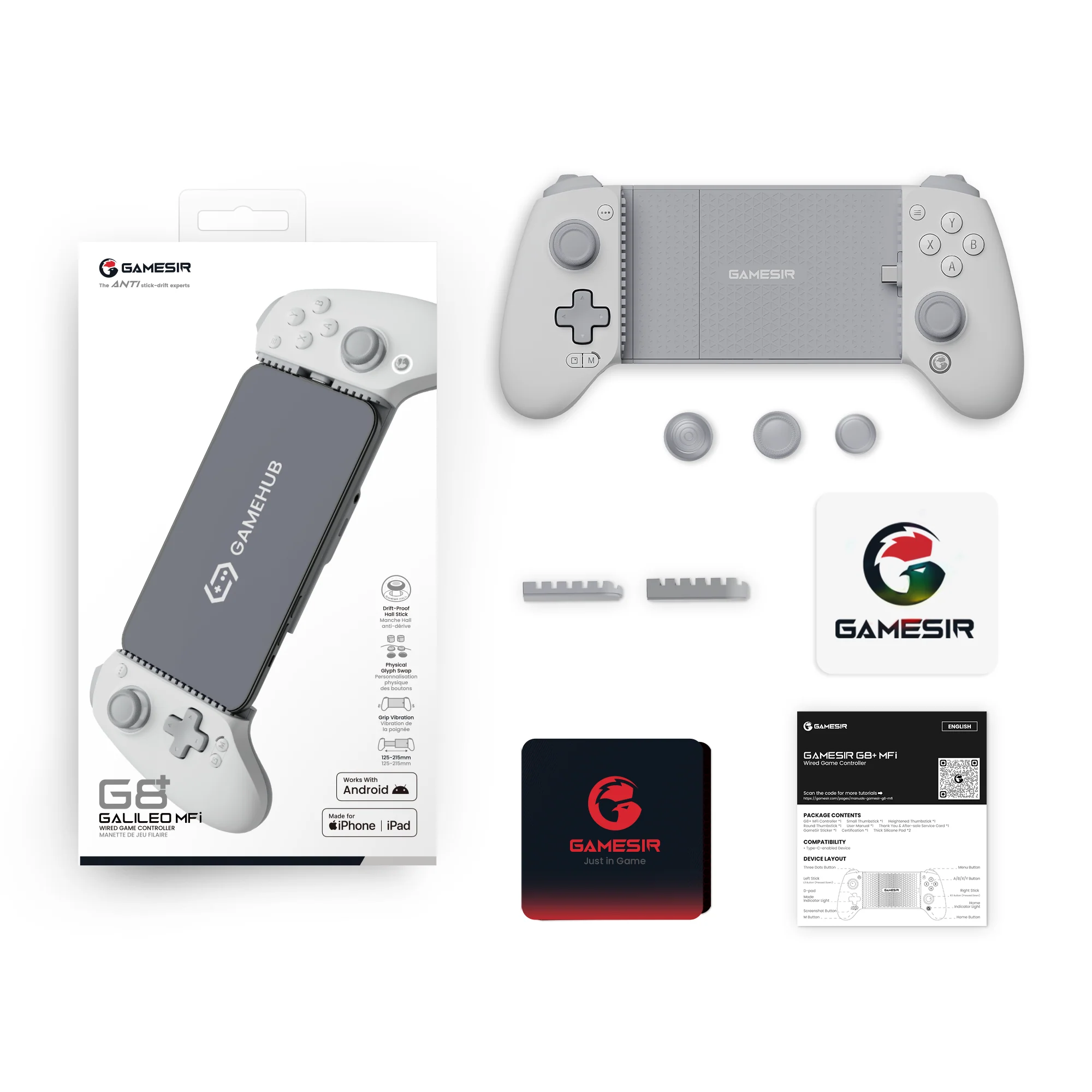 GameSir G8 Plus MFi Type-C Mobile Controller (Apple Certified) - Image 8